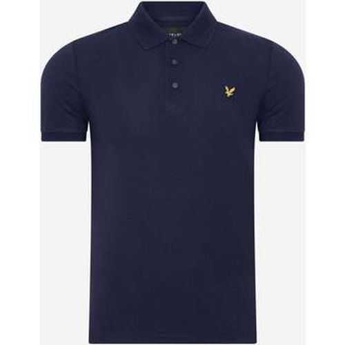 T-shirt Polo uni - marine - Lyle & Scott - Modalova