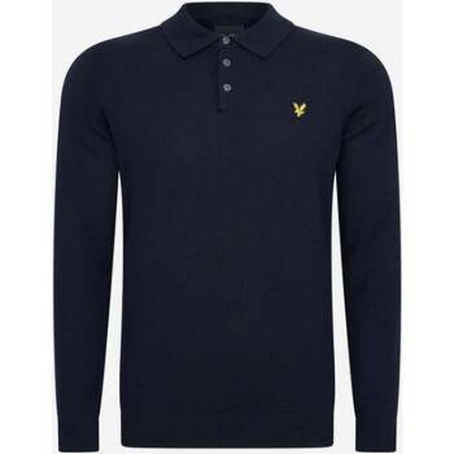 Polo Polo tricoté à manches longues - marine foncé - Lyle & Scott - Modalova