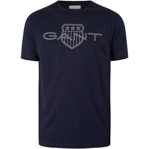 T-shirt Gant T-shirt de logo - Gant - Modalova