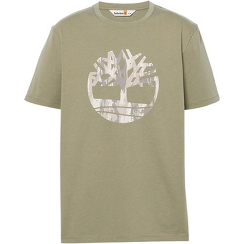 T-shirt Camo Tree Logo Short Sl - Timberland - Modalova