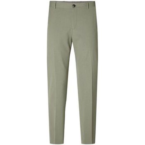 Pantalon 16087825 SLIM LIAM-VETIVER - Selected - Modalova