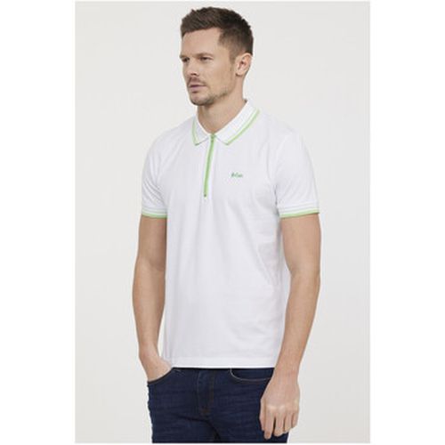 T-shirt Lee Cooper Polo BIRO Blanc - Lee Cooper - Modalova