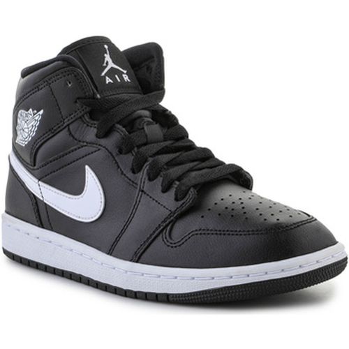 Chaussures Air Jordan 1 Mid Wmns "Black White" DV0991-001 - Nike - Modalova