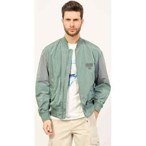 Blouson Veste en tissu style bomber - EAX - Modalova