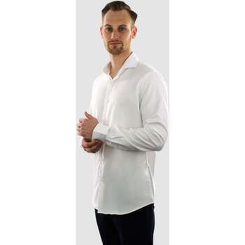 Chemise Chemise sans repassage - Coupe Slim - Coton Sergé - Vercate - Modalova