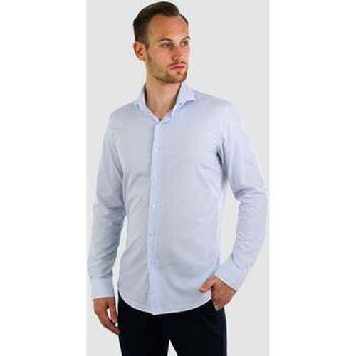 Chemise Chemise sans repassage - Rayée - Coupe Slim - Popeline - Vercate - Modalova