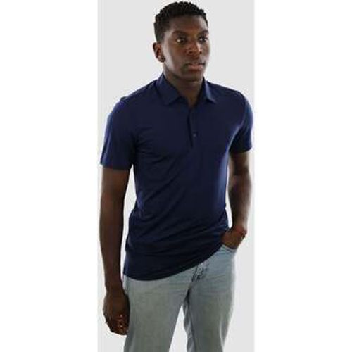 T-shirt Polo Manches Courtes - Coupe Slim - Tencel - Vercate - Modalova