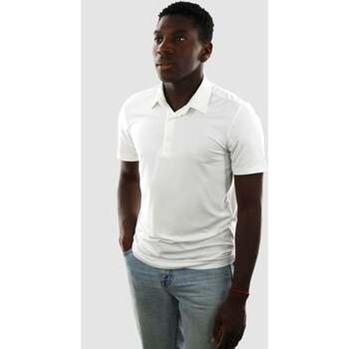 T-shirt Polo Manches Courtes - Coupe Slim - Tencel - Vercate - Modalova