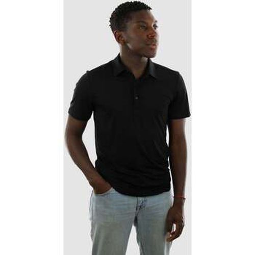 T-shirt Polo Manches Courtes - Coupe Slim - Tencel - Vercate - Modalova