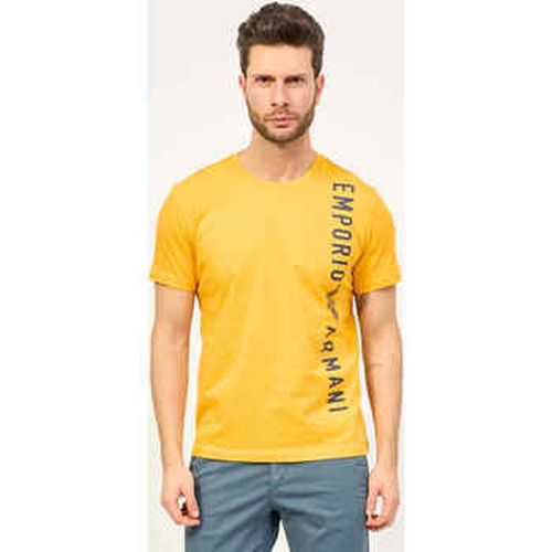 T-shirt T-shirt avec logo vertical - Emporio Armani - Modalova