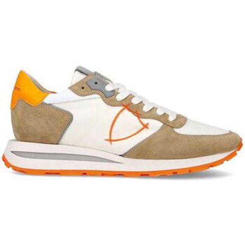 Baskets TKLU WN02 - TROPEZ HAUTE LOW-MONDIAL NEON /ORANGE - Philippe Model - Modalova