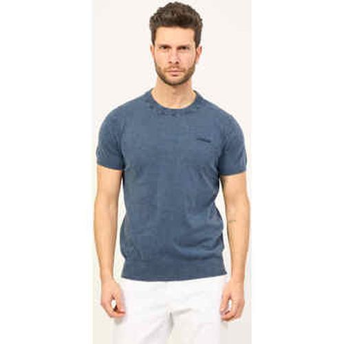 T-shirt T-shirt col rond côtelé - Guess - Modalova