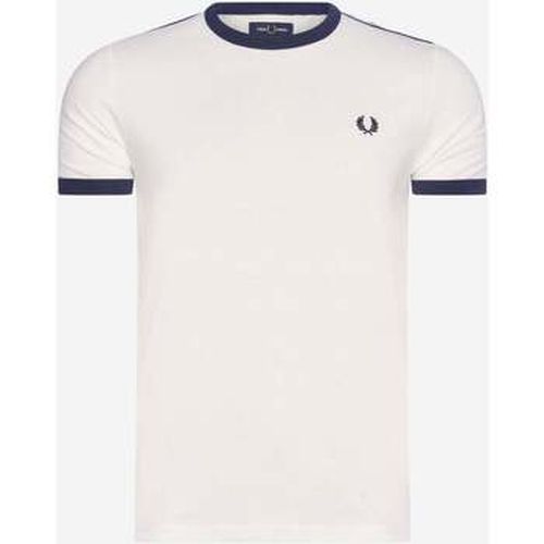 T-shirt T-shirt à rayures - neige - Fred Perry - Modalova