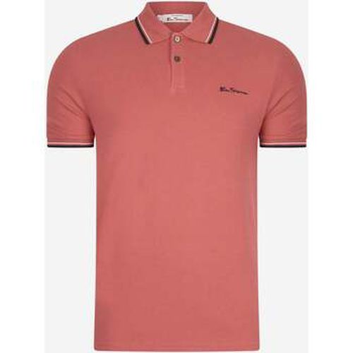 T-shirt Polo Signature - framboise - Ben Sherman - Modalova