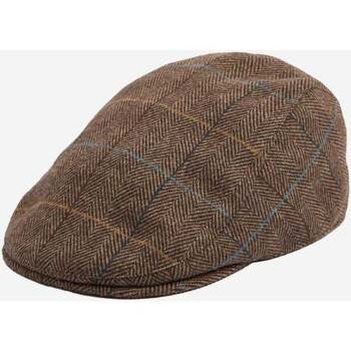 Casquette Casquette plate Cheviot - chevrons bruns - Barbour - Modalova