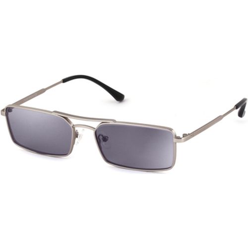 Lunettes de soleil MAURICE Cadres Optiques, Argent/Gris, 55 mm - Xlab - Modalova