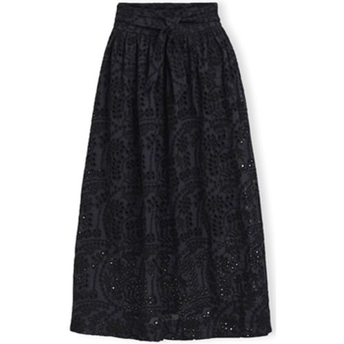 Jupes Bodie Skirt - Black/Denim Blue - Object - Modalova