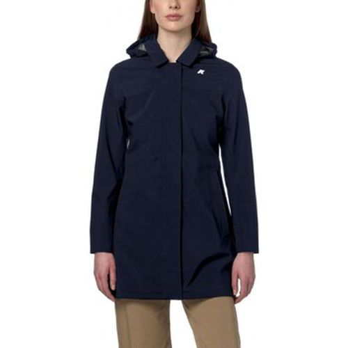 Veste Trench-coat profond en jersey contrecoll Mathy - K-Way - Modalova