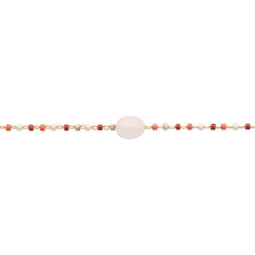 Bracelets Bracelet plaqué or quartz rose - Brillaxis - Modalova