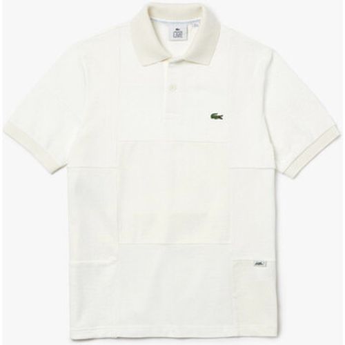 T-shirt Polo L!VE Héritage relax fit en piqué et éponge - Lacoste - Modalova