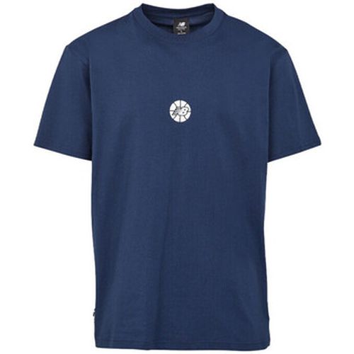T-shirt T-SHIRT HOOPS FUNDAMENTALS MARINE - New Balance - Modalova