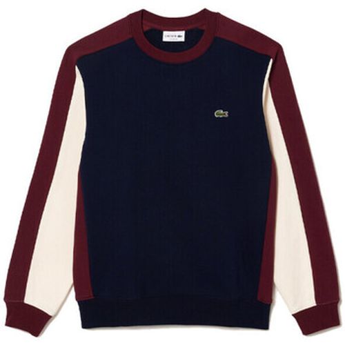 Sweat-shirt SWEATSHIRT JOGGER COLOR-BLOCK EN MOLLETON GRATTÉ - Lacoste - Modalova