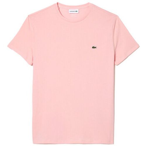 T-shirt T-SHIRT A COL ROND EN COTON PIMA UNI - Lacoste - Modalova