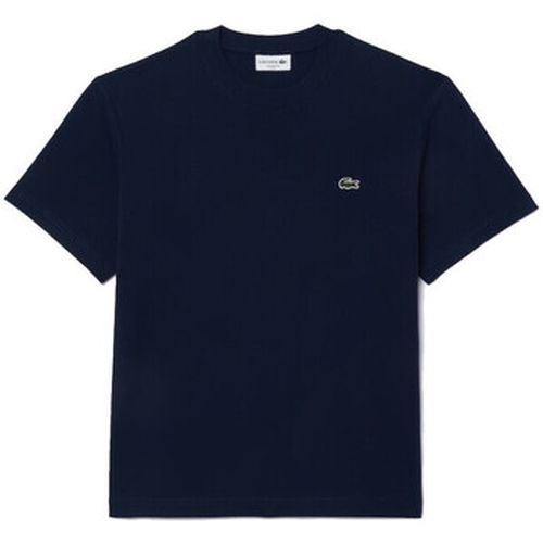 T-shirt T-SHIRT CLASSIC FIT EN JERSEY DE COTON MARINE - Lacoste - Modalova