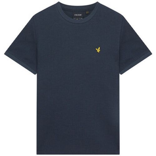 T-shirt T-SHIRT MILANO TRIM MARINE - Lyle & Scott - Modalova