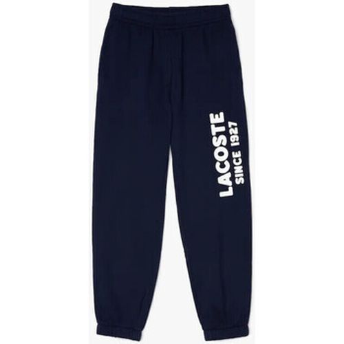 Pantalon Pantalon de jogging en molleton léger imprimé - Lacoste - Modalova