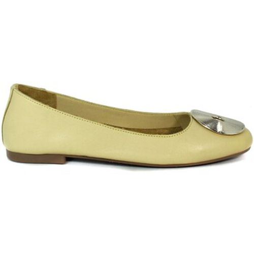 Chaussures BAILARINAS DE PIEL PARA MUJER APLAUSO 24376 AMARILLO - Top3 - Modalova