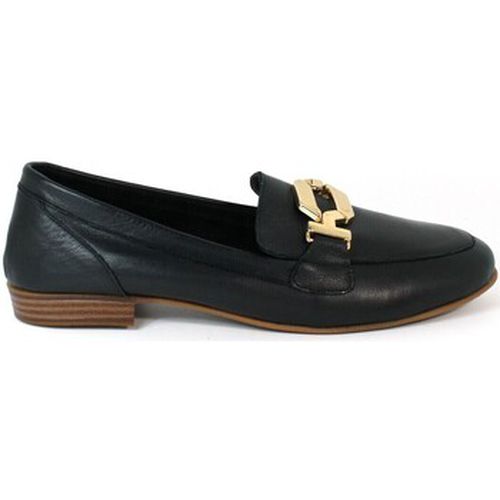 Chaussures MOCASINES DE MUJER EN PIEL APLAUSO 24353 NEGRO - Top3 - Modalova