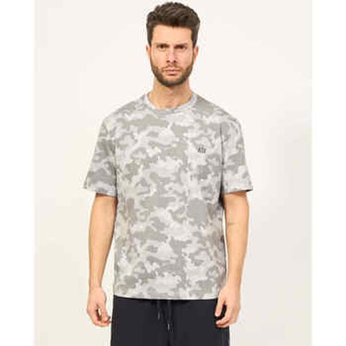 T-shirt AX T-shirt coupe décontractée à motif camouflage - EAX - Modalova