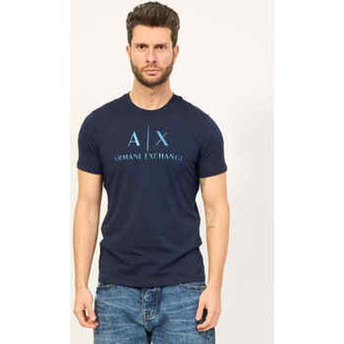 T-shirt T-shirt coupe classique en coton - EAX - Modalova