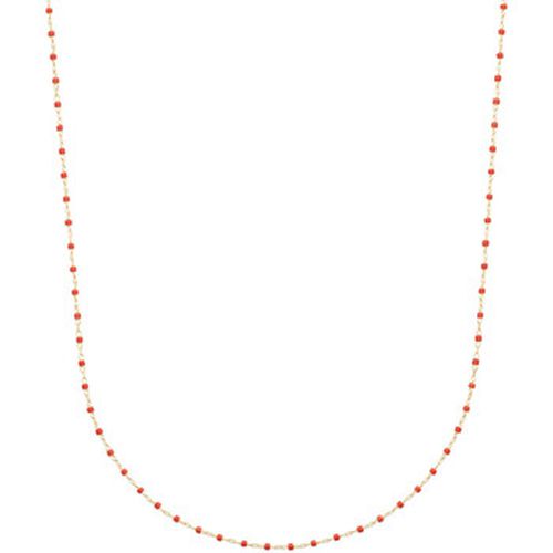 Collier Collier perles de Miyuki rouge plaqué or - Brillaxis - Modalova