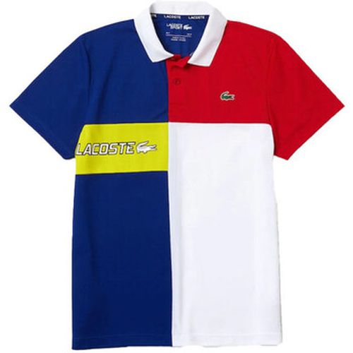 T-shirt Polo SPORT en piqué color-block avec marquage - Lacoste - Modalova