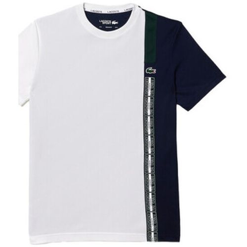 T-shirt T-SHIRT TENNIS REGULAR FIT EN TISSU RECYCLÉ - Lacoste - Modalova