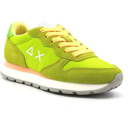 Bottines Ally Solid Sneaker Donna Lime Z34201 - Sun68 - Modalova