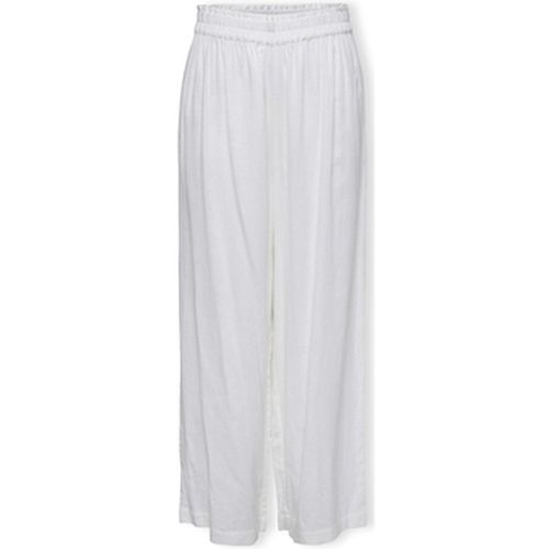 Pantalon Noos Tokyo Linen Trousers - Bright White - Only - Modalova