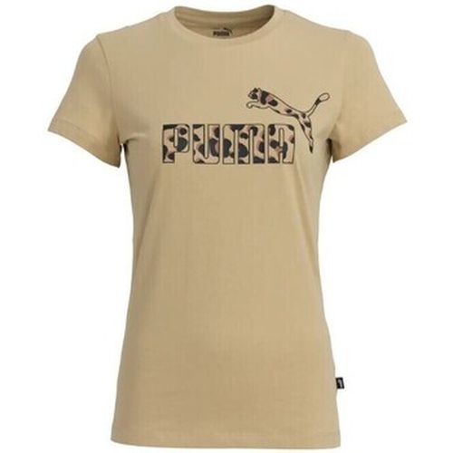 T-shirt TEE SHIRT W ESS+ANI - PRAIRIE TAN - L - Puma - Modalova