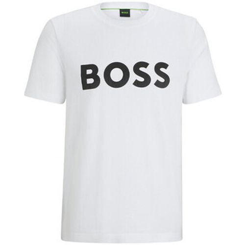 T-shirt T-SHIRT TEE MIRROR 1 À LOGO RÉFLÉCHISSANT - BOSS - Modalova