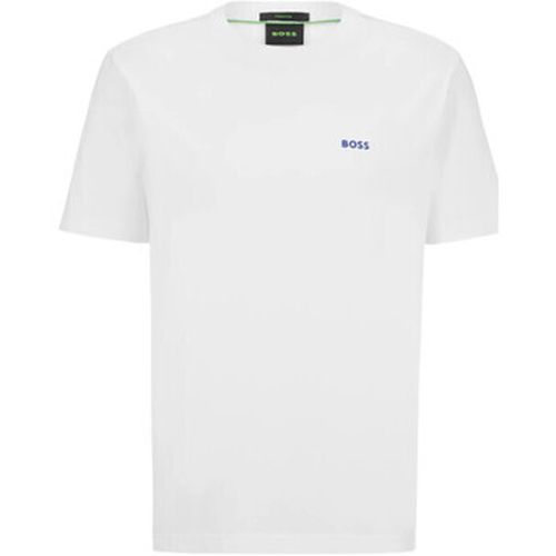 T-shirt T-SHIRT TEE TAPE REGULAR FIT AVEC RUBAN DE CHAQUE - BOSS - Modalova