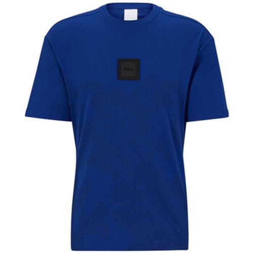 T-shirt T-SHIRT TALBOA LOTUS 1 AVEC IMPRIMÉ CAMOUFLAGE ET BADGE - BOSS - Modalova