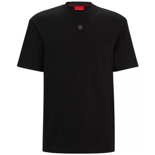 T-shirt T-SHIRT DALILE REGULAR FIT EN COTON INTERLOCK À LO - BOSS - Modalova
