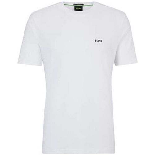 T-shirt T-SHIRT TEE REGULAR FIT EN COTON STRETCH AVEC LOG - BOSS - Modalova
