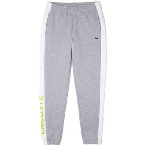 Pantalon PANTALON DE JOGGING AVEC MARQUAGE ET BANDES CONTRAST - Lacoste - Modalova