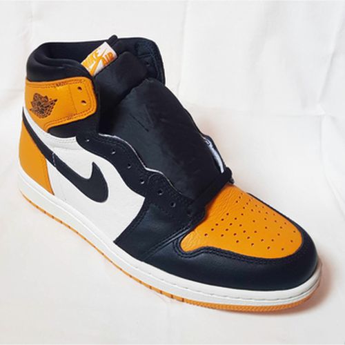 Chaussures Air Jordan 1 High OG Yellow Toe - 555088-711 - Taille : 41 FR - Nike - Modalova