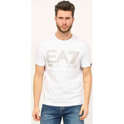 T-shirt T-shirt Logo Series à manches courtes en coton - Emporio Armani EA7 - Modalova
