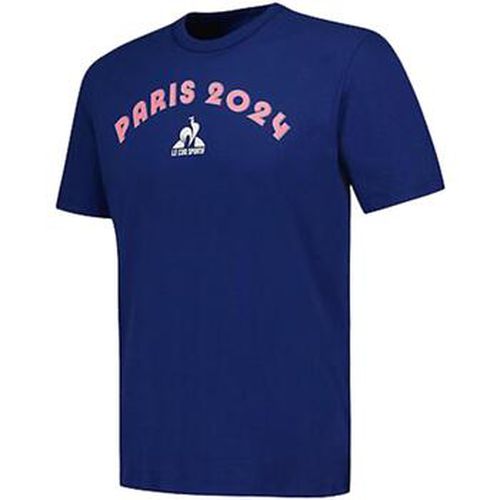 T-shirt Graphic p24 tee ss n4 m blue depths - Le Coq Sportif - Modalova