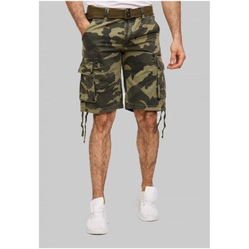 Short Bermuda Militaire Cargo H - Kebello - Modalova